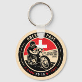Porte-clés Passe Oberalp | Suisse | Motorcycle (Verso)