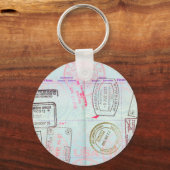 PORTE-CLÉS PASSE VOYAGEURS, PASSEPORT VOYAGEURS (Recto)