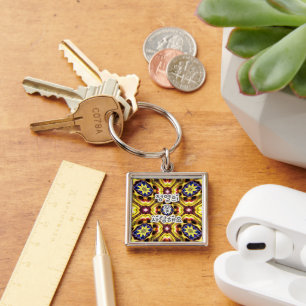 Porte-clés Passiflora Caerulea Motif