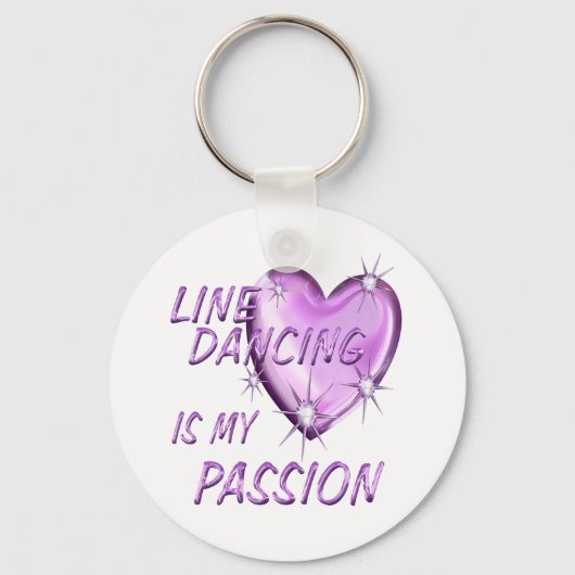 PORTE-CLÉS PASSION DE DANSE DE LIGNE (Recto)