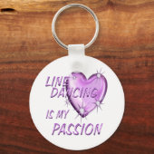 PORTE-CLÉS PASSION DE DANSE DE LIGNE (Recto)