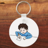Porte-clés Passion pour le dessin (Recto)