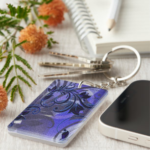 Porte-clés Passion violette