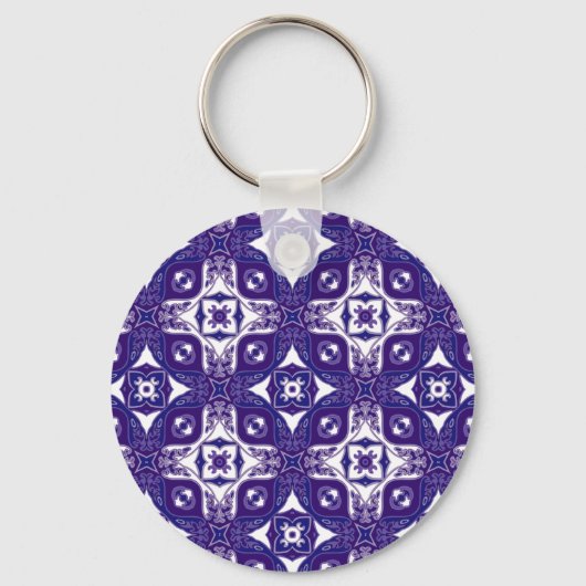 Porte-clés Passion violette la première (Recto)