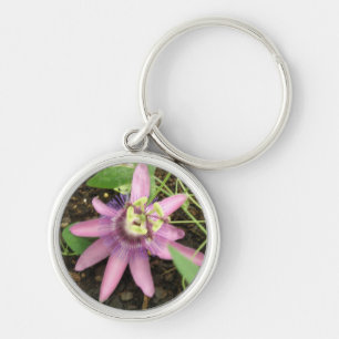 Porte-clés Passionflower rose et violet Porte - clé