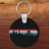 Porte-clés passionné de VTT (Recto)