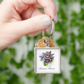 Porte-clés Passionné Purple Passion Fleur (main)