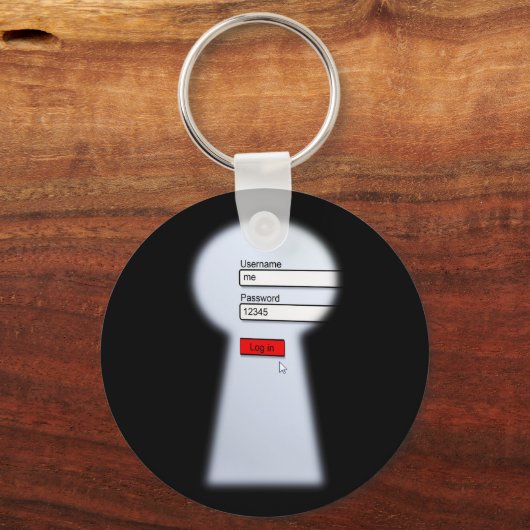 Porte-clés Password Security (Recto)