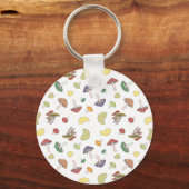 Porte-clés Pastel aux champignons (Recto)