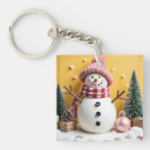 Porte-clés Pastel Christmas - Acrylic Keychain (Devant)