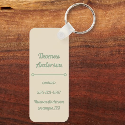 Porte-clés Pastel Colors (Verso)