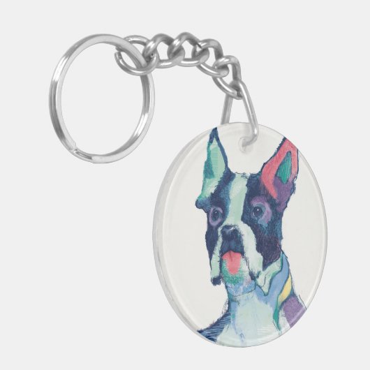 Porte-clés Pastel d'aquarelle d'Ulysse (Devant gauche)