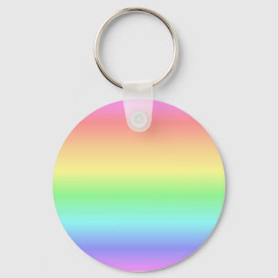 Porte-clés Pastel d'arc-en-ciel