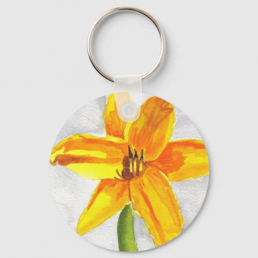 Porte-clés Pastel Day Lily (Recto)