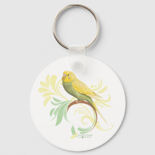 Porte-clés Pastel Green Parakeet