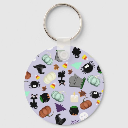 Porte-clés Pastel Halloween (Recto)