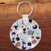 Porte-clés Pastel Halloween (Recto)
