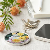 Porte-clés Pastel Roses (Côté)