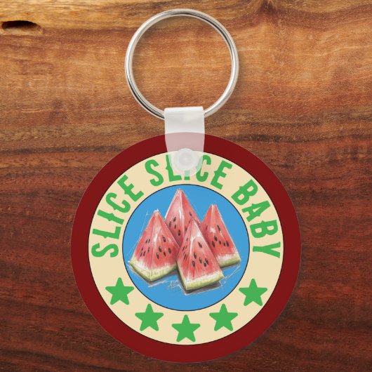 Porte-clés pastèque (Verso)