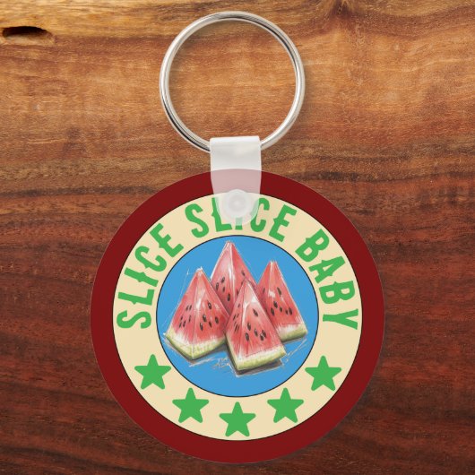 Porte-clés pastèque (Recto)