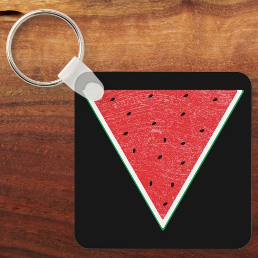 Porte-clés pastèque palestine (en anglais seulement) (Recto)