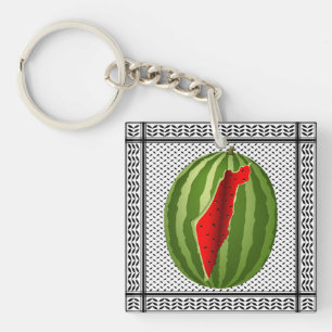 Porte-clés Pastèque Palestine - Slice