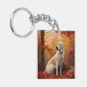 Porte-clés Pasteur anatolien en automne Feuilles automne Insp (Devant gauche)