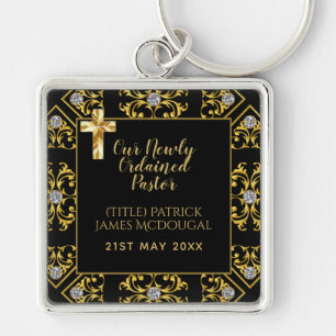Porte-clés Pasteur Cadeau d'installation nouvellement command