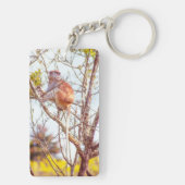 Porte-clés Patas est au sommet d'un arbre (Dos)