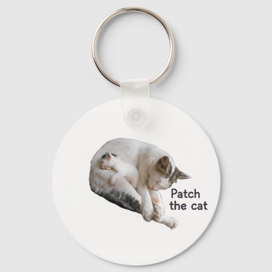 PORTE-CLÉS PATCH LE CHAT ET SA CUISINE (Recto)