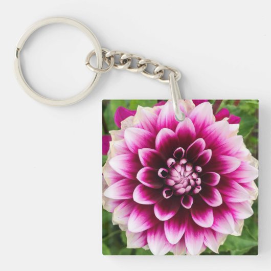 Porte-clés Patches Dahlia (Devant)