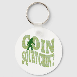Porte-clés Patchine ? texte & camo vert