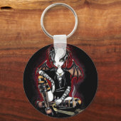 Porte-clés Patchouli Gothique Encens Fée Porte - clé (Recto)