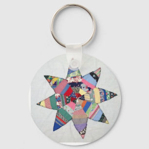 Porte-clés Patchwork star keychain