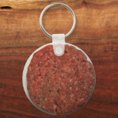 Porte-clés Pâté de hamburger cru (Recto)
