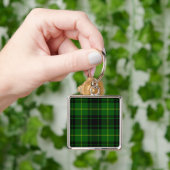 Porte-clés Pâte verte de tartan MacArthur (main)