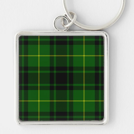 Porte-clés Pâte verte de tartan MacArthur (Devant)