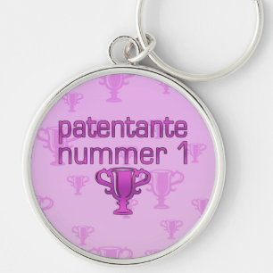 Porte-clés Patentante Nummer 1