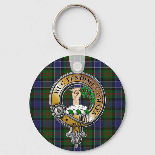 Porte-clés Paterson Tartan & Badge (Recto)
