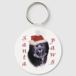 Porte-clés Pâtes Père Noël Lowchen