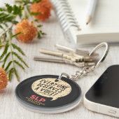 Porte-clés Pathologiste du langage vocal SLP (Devant Droit)