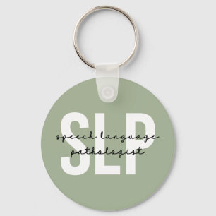 Porte-clés Pathologiste orthophoniste SLP