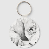 Porte-clés Patiemment en attente (Recto)