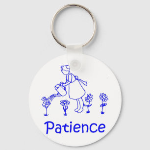 Porte-clés patience