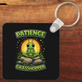Porte-clés Patience Sauterelle (Verso)
