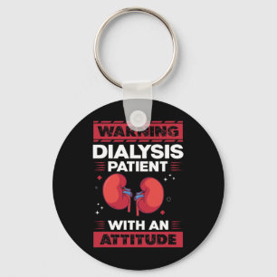 Porte-clés Patient Dialysé Avec Une Attitude - Maladie Du Rei