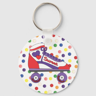 Porte-clés Patin d'amoureux