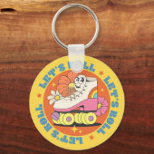 Porte-clés Patinage à rouleaux (Recto)