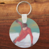 Porte-clés Patinage de vitesse (Recto)