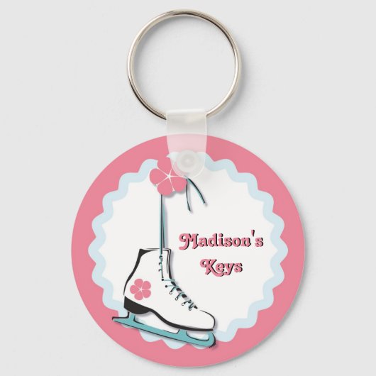 Porte-clés Patinage sur glace (Recto)